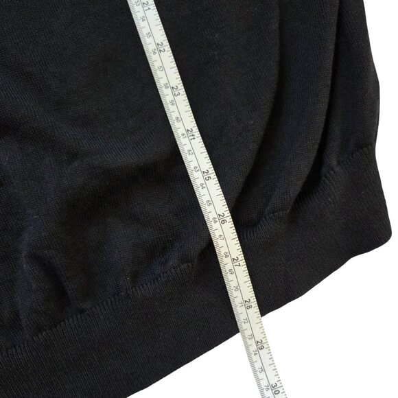 Paul Fredrick Men’s Black Lightweight Turtleneck Sweater 3XL 100% Supima Cotton - Picture 7 of 8